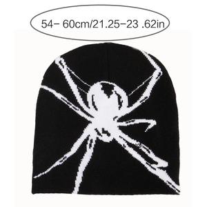 Gorro de invierno de punto negro personalizado de alta calidad con logotipo bordado en 3D ajustable al por mayor para viajes - Product Image 6