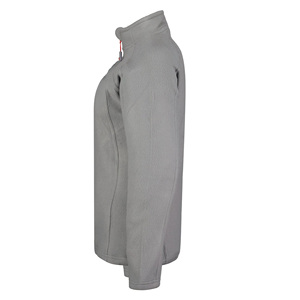 Veste en polaire à col montant et fermeture éclair sur le côté, coupe décontractée, pour femmes, vente en gros, confortable, douce, chaude et isolée - Product Image 5