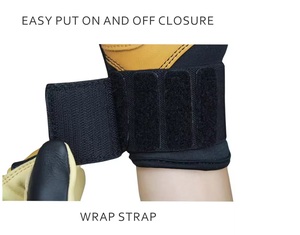 OEM Full Wrap Premium Polyester/Baumwolle Baseball Batting Handschuhe Klett verschluss Beide Hände Bestseller für Erwachsene Palm Polsterung - Product Image 5