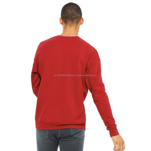 Bella Canvas Haute Qualité 100% Coton Logo Brodé Personnalisé 100% Coton Sweat à Capuche Couleur Orange - Product Image 6