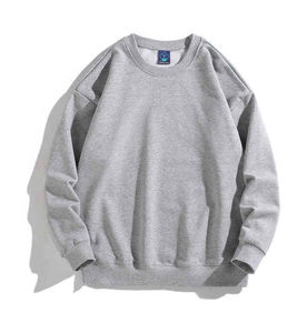 Sudadera de Pana Gruesa para Mujer, Cuello Redondo, Estilo Holgado, 400 GSM, Bordada - Product Image 6