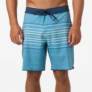 Shorts de Surf para Hombre, Transpirables, de Secado Rápido, Elásticos, de Poliéster, Traje de Baño, Ropa de Playa Sólida, con Cordón Delantero, Casual, Venta al por Mayor, Envío Rápido - Product Image 2