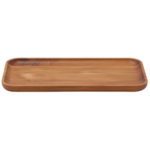 Vietnam Factory Wholesale Economical Acacia Wooden Serving <b>Tray</b> Kitchen Utensils Sets Food Serving <b>Tray</b> - Product Image 4
