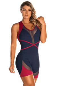 Nouvelle combinaison de yoga pour femmes, vêtements de sport, vêtements de gym, sans couture, respirante, haute élasticité, sans manches, sexy, une pièce, séchage rapide - Product Image 6