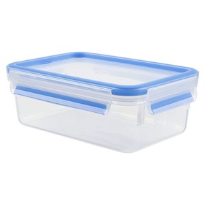 Conteneur alimentaire CLIP CLOSE 1L bleu transparent sans BPA, design scandinave, boîtes moulées par soufflage pour stockage à sec, modèle 508540 - Product Image 3