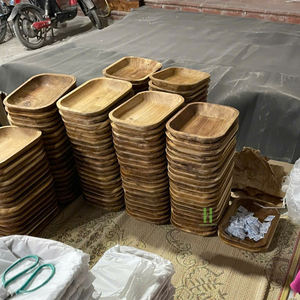 Cuencos de masa de madera hechos a mano rústicos Portavelas de madera grandes para hacer velas Decoración del hogar del fabricante de Vietnam - Product Image 3