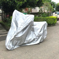 Housse de moto/Scooter (Polyester enduit d'argent imperméable 190T)