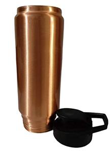 1000ml Pure Copper <b>Water</b> <b>Bottle</b> Sipper <b>Metal</b> Copper Vessel for Drinking India's Pure Copper Drinkware for Wholesale Price - Product Image 6