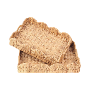 Vietnam best-seller fait à la main jacinthe d'eau artisanat naturel paniers de rangement élégant décor à la maison tissé articles divers boîte pour la maison - Product Image 1