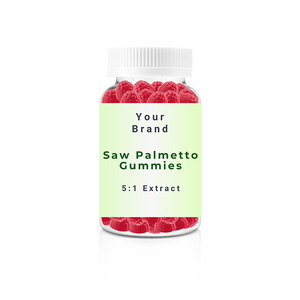 Venta exclusiva en el cuidado de la salud Suplemento nutricional Non-GMO Vegan Palmetto Gummy Candy para adultos a precio directo de fábrica - Product Image 1