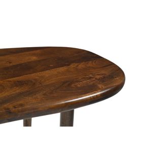Colección Kashew, mesa de centro moderna de madera de mango, Marrón tabaco para decoración del hogar y muebles de comedor, venta al por mayor - Product Image 5