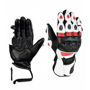 Gants de course en cuir pour vêtements de course de moto robustes/gants de course en cuir véritable entièrement 100% - Product Image 6