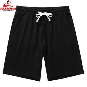 Pantalones cortos lavados con ácido para hombre, pantalones cortos lavados Vintage personalizables de lana de rizo francés de algodón 100% - Product Image 2