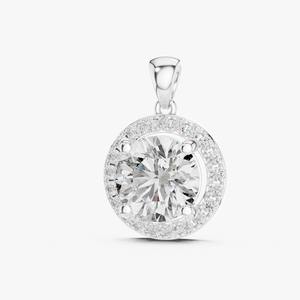 Colgante de Diamante Cultivado en Laboratorio de Excelente Calidad para Colecciones de Joyería de Lujo Disponible a Precio de Fábrica - Product Image 2