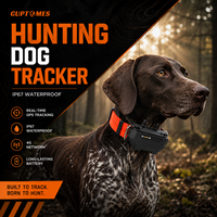 Collar de Rastreo GPS BDS GUPTOPMES para Perros de Caza con Geocerca, Vibración Remota y Reproducción de Rastreo de 180 Días, Suministro de Fábrica