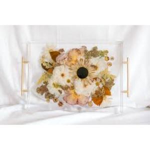 Nueva bandeja de servicio de resina de diseño único hecho a mano de una sola pieza con diseño y material extra premium a muy buen costo - Product Image 5