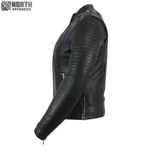 Chaquetas de hombre High Street de Pakistán Chaquetas de cuero de muestra gratis Chaquetas de cuero de alta calidad para hombres - Product Image 5