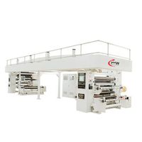 Máquina de Laminación Automática Neumática de Alta Velocidad de 350 Metros/Min, Sistema de Base Solvente Frío/Caliente para Películas de Embalaje Multicapa