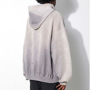 Men's Pullover <b>Drop</b> Shoulder <b>Sun</b> Faded Hoodie Wholesale Rate Custom Logo Heavy Fleece Oversized High Quality Breathable - Product Image 2