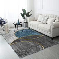 Tapis mural de luxe en fourrure shaggy turque et persan, imprimé en 3D, grande taille, fabriqué à la machine, motif animalier, pour salon et prière