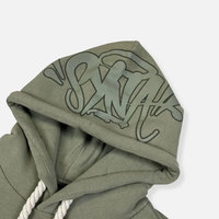 Conjuntos de Dos Piezas Personalizados de Sudadera con Capucha y Pantalones Deportivos de Invierno Vintage, Impresión DTG, 100% Algodón Felpa