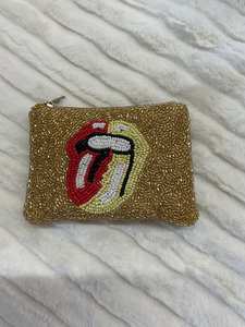 กระเป๋าใส่เหรียญประดับลูกปัดแบบคลาสสิกกระเป๋าแต่งหน้าประดับด้วยลูกปัดมุกและเพชรของขวัญสำหรับงานแต่งงานหรือปาร์ตี้สำหรับผู้หญิง - Product Image 2