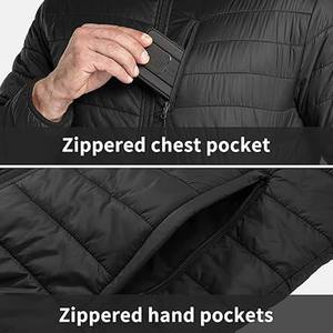 Vestes matelassées légères à demi-manches, vestes matelassées personnalisées, vestes matelassées carrées, vestes d'hiver pour l'extérieur, téléchargées par Dress Sports - Product Image 5