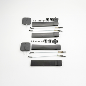 Kit de réparation de loquet de fenêtre coulissante 7H0847781B, 2 ensembles pour VW Transporter T5 Multivan Caddy III - Product Image 4