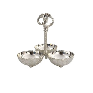 Maravilloso Tazón de Acero Inoxidable Hecho a Mano para Frutos Secos y Chocolate, para Estilos de Decoración del Hogar Tradicionales y Modernos - Product Image 3