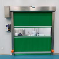 Porte à enroulement rapide en PVC haute vitesse, portes automatiques à enroulement rapide pour salle blanche, salle d'opération médicale