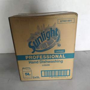Líquido Lavavajillas Profesional Sunlight, Aroma Limón, Ecológico, 5L, Limpieza de Cocina, 2 Botellas/Caja, Exportador de Vietnam - Product Image 4