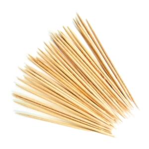 Palillos de madera puntiagudos de bambú, ecológico, desechables - Product Image 1