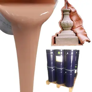 Hợp chất hóa học đúc composite rtv2 cao su silicon lỏng được sử dụng để đúc cho Tượng điêu khắc
