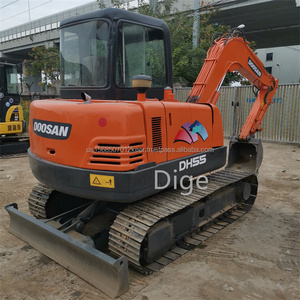 รถขุดไฮดรอลิกมือสอง Doosan DH55 5.5 ตัน พร้อมเครื่องยนต์ Isuzu ปี 2018-2022 รุ่นดั้งเดิมจากเกาหลี ราคาประหยัด - Product Image 2