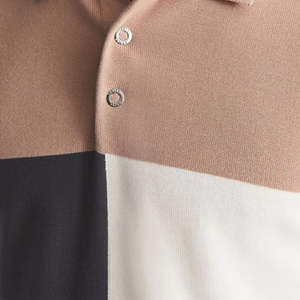 Camiseta Polo de moda Camiseta Polo de nuevo diseño de media manga Color liso Venta en línea Polos - Product Image 4