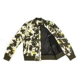 Blouson aviateur personnalisé de style baseball en polyester 100% fin de haute qualité pour hommes, col montant blanc, design de mode, sublimation pour l'hiver - Product Image 4