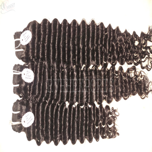 Gran Stock de Extensiones de Cabello Humano Remy Virgen Natural al por Mayor, Cabello Indio Rizado Kinky, Tejido de Cabello con Doble Trama a Máquina - Product Image 2