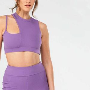 Fabricante Activewear Proveedor Mayorista Personalizado Mujeres Leggings Set Alta Calidad Mujeres Fitness Wear OEM Gym Legging and Tops - Product Image 4