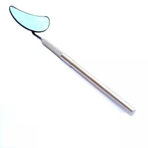 2022 Extension de cils de qualité supérieure, miroir en forme de lune avec poignée, nouveau miroir en forme de cils pour l'entretien - Product Image 5