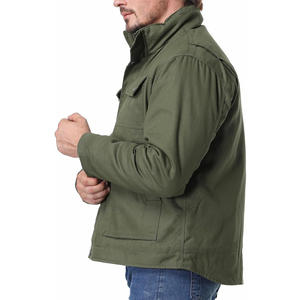 Chaqueta DE TRABAJO bordada para hombre con impresión de logotipo Personalización personalizada Abrigo duradero para exteriores Diseñado para el funcionamiento diario - Product Image 5