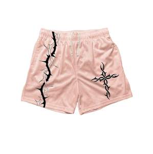 Short d'entraînement de course à pied en nylon à séchage rapide de haute qualité avec poches zippées de 7 pouces pour hommes - Product Image 6