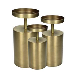 Venta al por mayor suministros a granel para decoración de festivales de Navidad candelabros de aluminio Mesa multiusos decorativa acento para el hogar - Product Image 4