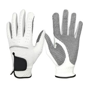 Gant de golf en cuir de cabretta d'Indonésie doux et respirant pour hommes et femmes accessoires de golf main gauche gant couleurs personnalisées logo personnalisé - Product Image 4