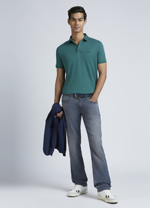 Polo de hombre de algodón 100% al por mayor, camisetas polo de hombre de manga corta antiarrugas de color personalizado, ropa informal de verano, novedad - Product Image 6