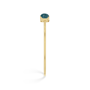 Pulsera de Apatita Paraiba Chapada en Oro de 18K de Primera Calidad con Recubrimiento Electrolítico, Piedra Natural Tallada a Mano, Joyería Hecha a Mano, Cristal Natural, Regalo Curativo - Product Image 5