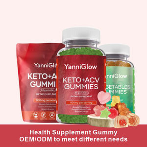 YanniGlow OEM ODM Gummies Keto Acv pour la perte de poids, vitamines, digestion intestinale, santé intestinale, compléments alimentaires, bonbons gélifiés - Product Image 6