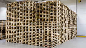 พาเลทยูโร epal ใหม่/ใช้แล้วทำจากไม้เนื้อแข็ง - Product Image 4