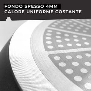 Sartén Antiadherente de 28 cm con Tapa de Vidrio, Diseño de Lujo para Cocinas de Inducción - Product Image 6