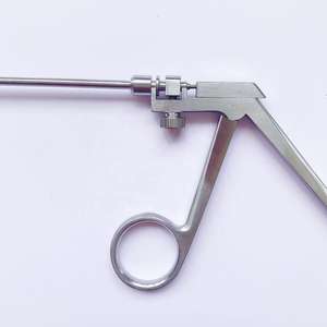 Porte-aiguilles laparoscopique en acier inoxydable de qualité médicale, ensemble d'instruments chirurgicaux réutilisables pour la salle d'opération laparoscopique - Product Image 4