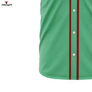 Maillot de baseball homme de haute qualité avec impression de logo personnalisé Design professionnel Option grande taille Baseball imprimé par sublimation - Product Image 4